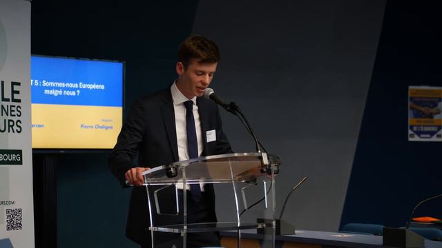 Prix Européen de l'éloquence | Joute 5 : Violette Marsan vs Pierre Chaligné смотреть онлайн