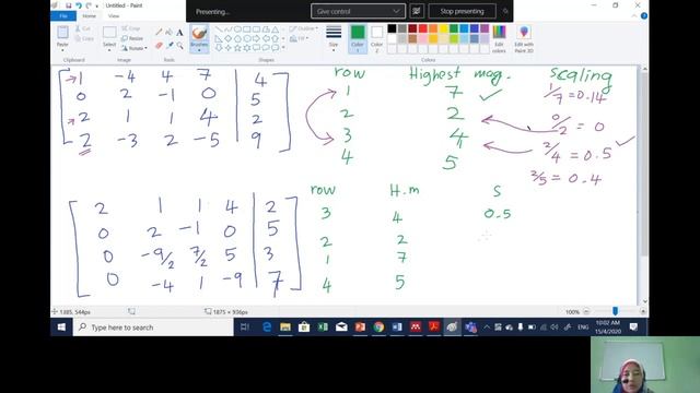 KFS2113 - Gauss elimination with scaled pivoting смотреть онлайн