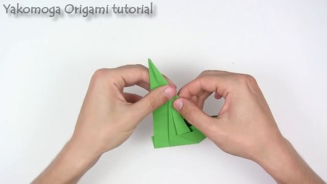 Origami Pterodactyl EASY origami dinosaur - Yakomoga Origami easy tutorial смотреть онлайн