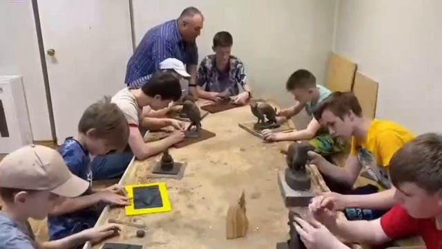 МБУДО ДШИ "Гармония"(г.Пересвет) объявляет набор в студии "Резьба по дереву", "Лепка из пластилина" смотреть онлайн
