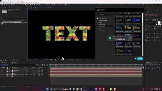 3D Presets For Element 3D Tutorial