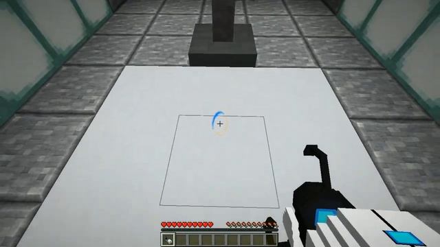 Portal In MINECRAFT =  1 Room