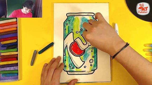 Рисую КРАСИВУЮ ЕДУ, а сам ГОЛОДНЫЙ смотреть онлайн
