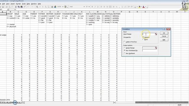 Correlation Matrix in Excel смотреть онлайн