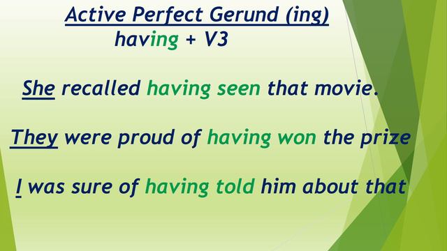 L 128. Perfect Gerund / ING. Having done / Having been done. Особенности. Правила. Примеры смотреть онлайн