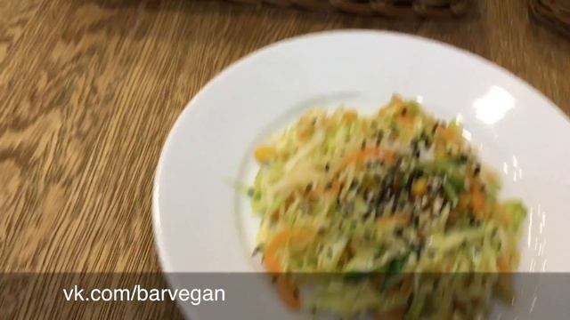 Веганский ланч в PRANA BAR 21 мая 2018 года