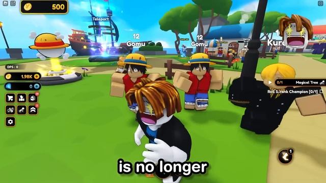 I Got OVERPOWERD Anime Champions in Roblox! смотреть онлайн
