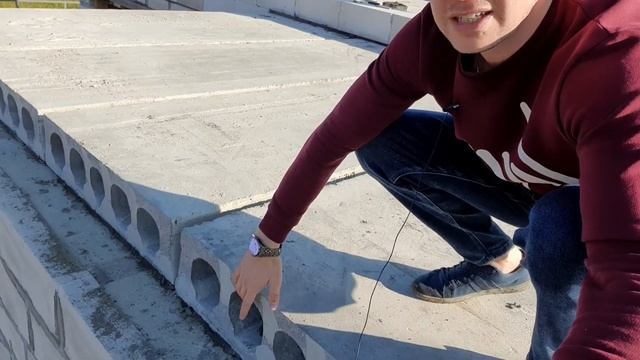 ? ВСЯ ПРАВДА ПРО ПЕРЕКРЫТИЕ ИЗ ПЛИТ ? Весь процесс монтажа пустотных плит перекрытия, все минусы. смотреть онлайн