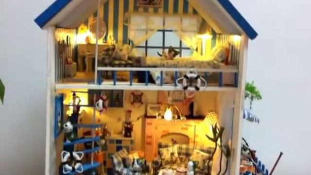 Купить кукольный домик с музыкой и подсветкой , kukolnye-domiki.ru смотреть онлайн