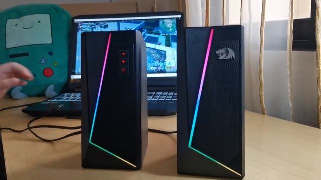 Redragon Anvil Stereo gaming speakers смотреть онлайн