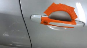 Полировка зоны под ручками, безопасная полировка