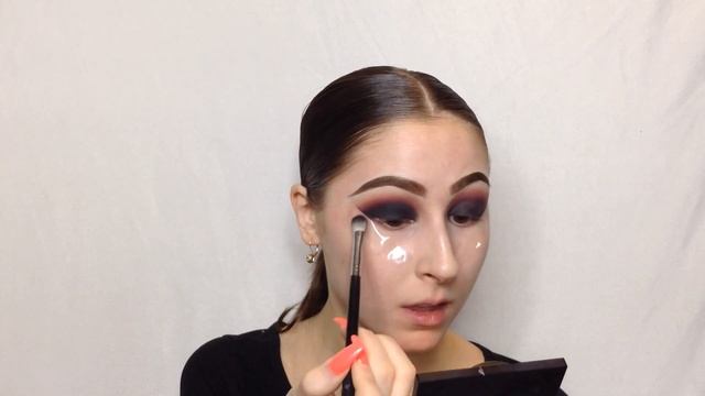 Ballroom Competition Makeup - Black Smokey Eyes смотреть онлайн