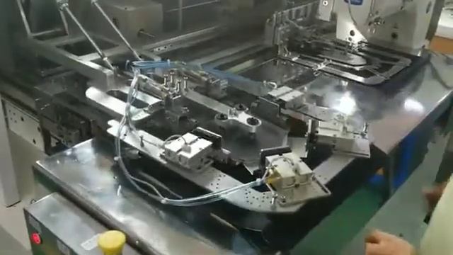 Autosew ASM-311-HN-S-AT — автоматическая швейная машина для формовки и пришивания накладных кармано смотреть онлайн