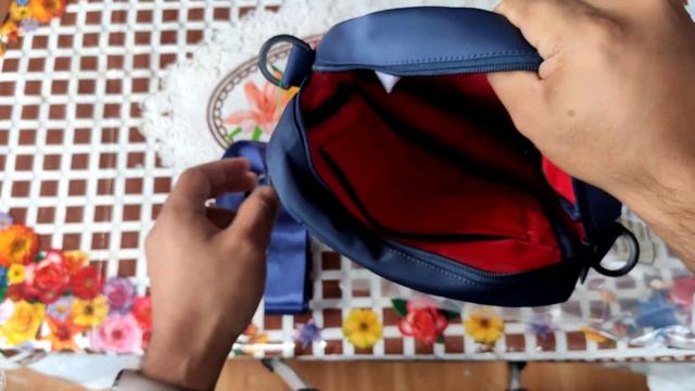 best sling bag?United colors of benetton (messenger bag)sling bag unboxing and first look- navy blu смотреть онлайн