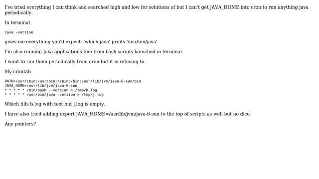 Ubuntu: Run Java application as Cron job смотреть онлайн