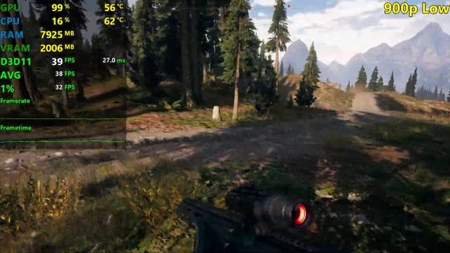 GTX 660 | Far Cry 5 - 1080p, 900p, 720p - Low Settings смотреть онлайн