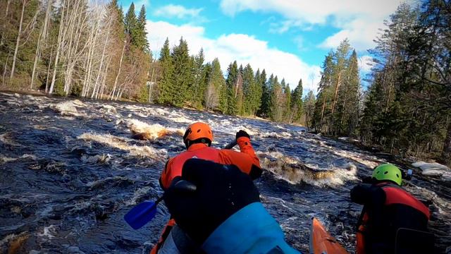 Майский сплав по Шуе, день второй смотреть онлайн