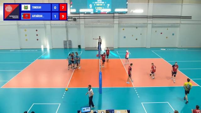 АЛТАЙСКИЙ КРАЙ vs ТОМСКАЯ ОБЛАСТЬ. СФО 2021 U18 ЮНОШИ смотреть онлайн
