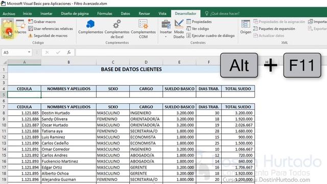 Filtro Avanzado con Muchos Criterios en Excel - Dostin Hurtado смотреть онлайн