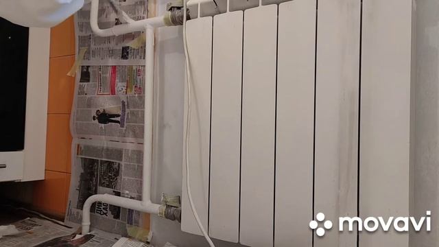 Как покрасить теплые трубы отопления смотреть онлайн