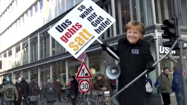 Merkel goes to Demo смотреть онлайн