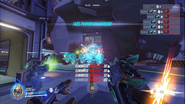 [Overwatch] - How High Can The Damage Meter Go? смотреть онлайн