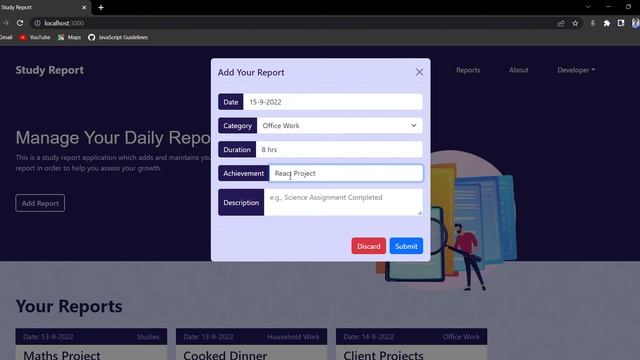 studyReport | React JS Project | React Components | Frontend Project #react #reactjs #reactjsprojec смотреть онлайн
