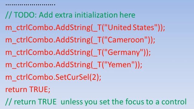 ComboExe app MFC C++, VS 2019 смотреть онлайн