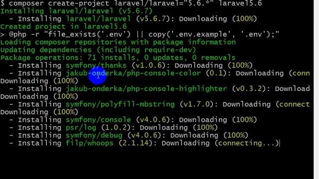 How to install laravel5.6 on windows and xampp server смотреть онлайн