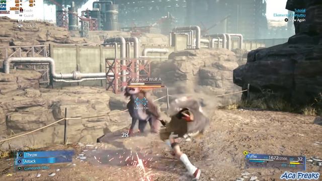 Prolog Final Fantasi VII Remake - Inter Mission Play Yuffie Ryzen 3 1200 + RX 580 4GB set High 1080 смотреть онлайн