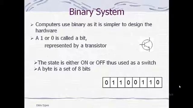 Java Data Types смотреть онлайн