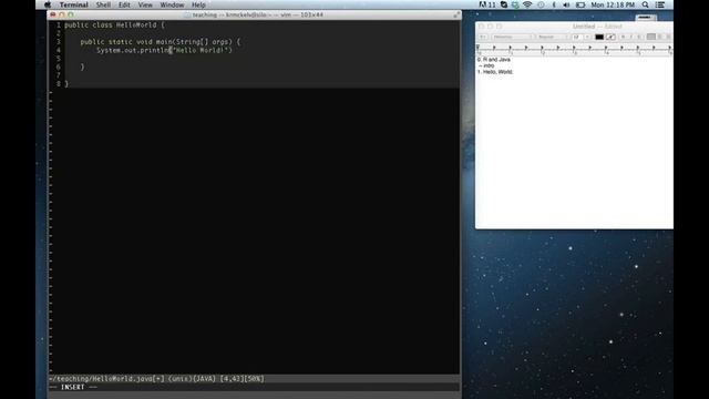 Java for Programmers: Lesson 1: Hello World! смотреть онлайн