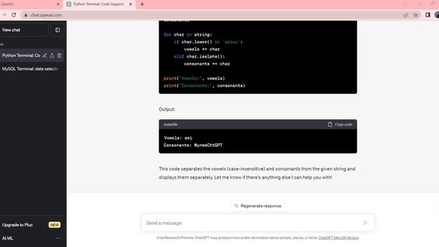 ChatGPT as Python Terminal смотреть онлайн