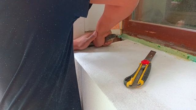 Ремонтируем пенополистиролом и клей-пеной фрагмента кирпичной кладки, убираем мостик холода, полост смотреть онлайн