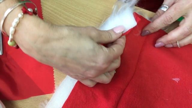 Шьем новогодний сапог (носок) для подарков. Бесплатный швейный урок смотреть онлайн