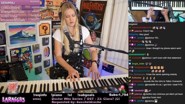 Doctor Who - Clara's Theme (piano cover) смотреть онлайн
