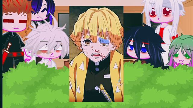 Реакция Хашира "Столпов" на Зеницу... смотреть онлайн