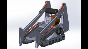 Новый проект мини погрузчика. Корпус. С-4.
