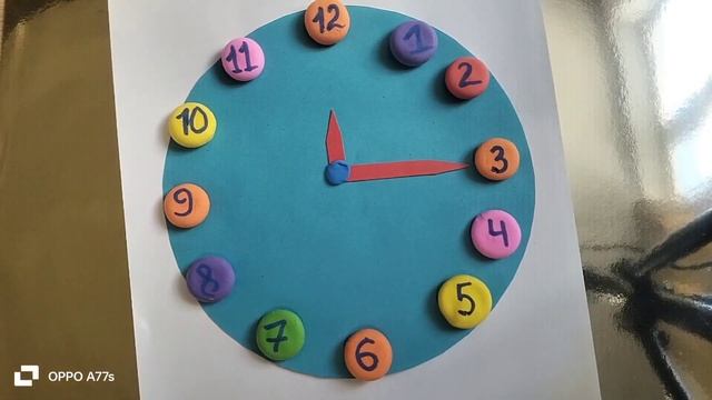 Часы из пластилина. Обучающая игра для детей. Plasticine watch. Educational game for kids. смотреть онлайн