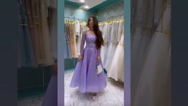 Волшебное лавандовое платье длины мили ?? смотреть онлайн