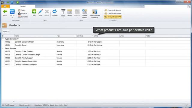 Creating a Product Catalog in CentriQS смотреть онлайн