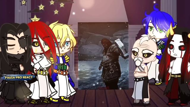 Record of Ragnarok Reacting to Kratos as the New Ragnarok member || God of War || gacha club life смотреть онлайн