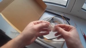 Поворотники в авто - светодиодные ленты. Распаковка.