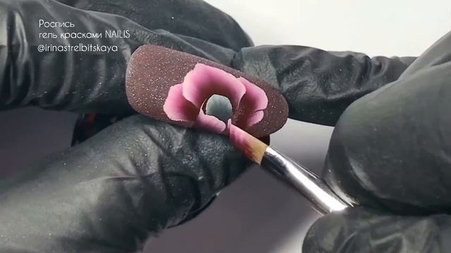 Китайская роспись гель-красками| gel painting| one stroke смотреть онлайн