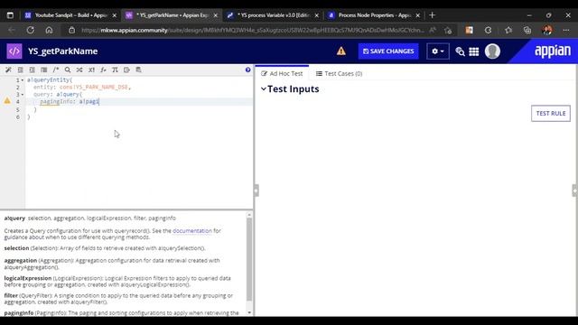 Activity Class Parameter, Process Variable| Node Input and Outputs | Appian Tutorial смотреть онлайн