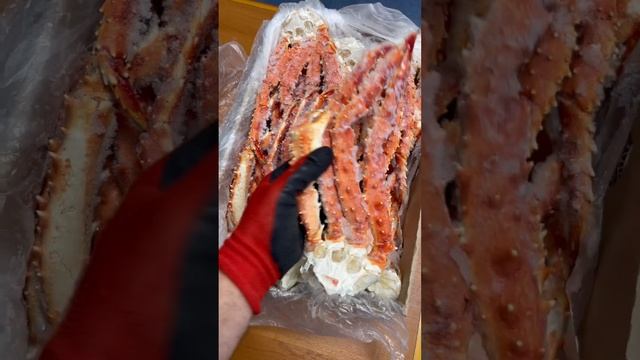 Клешни камчатского краба размер С. От магазина морепродуктов Крабсбери смотреть онлайн