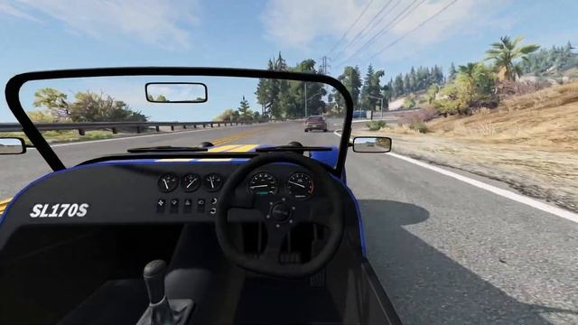 Caterham! POV Test Driving the Blackpool Superlite (BeamNG) смотреть онлайн