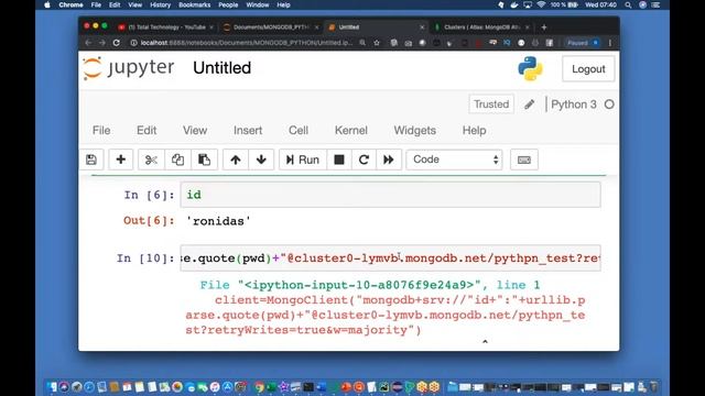 MONGODB WITH PYTHON COMPLETE TUTORIAL|MONGODB PYMONGO COMPLETE TUTORIAL|PART:1 смотреть онлайн