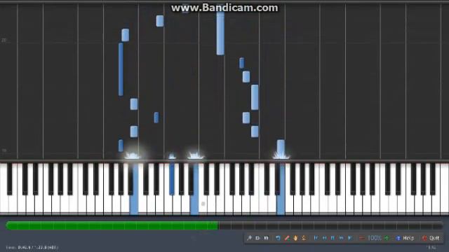 Synthesia - D.Gray Man: Yume no Tsuzuki e (piano) смотреть онлайн