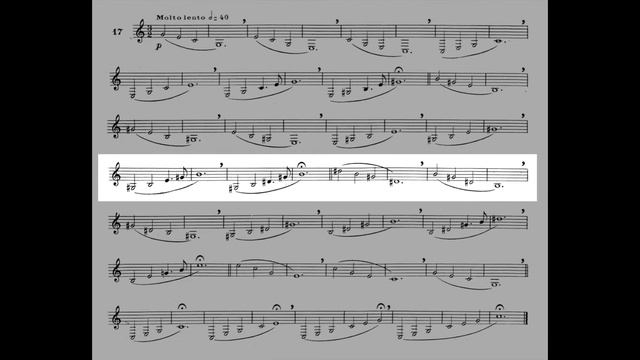 MAXIME-ALPHONSE II Nº 17 Molto lento. Horn solo смотреть онлайн